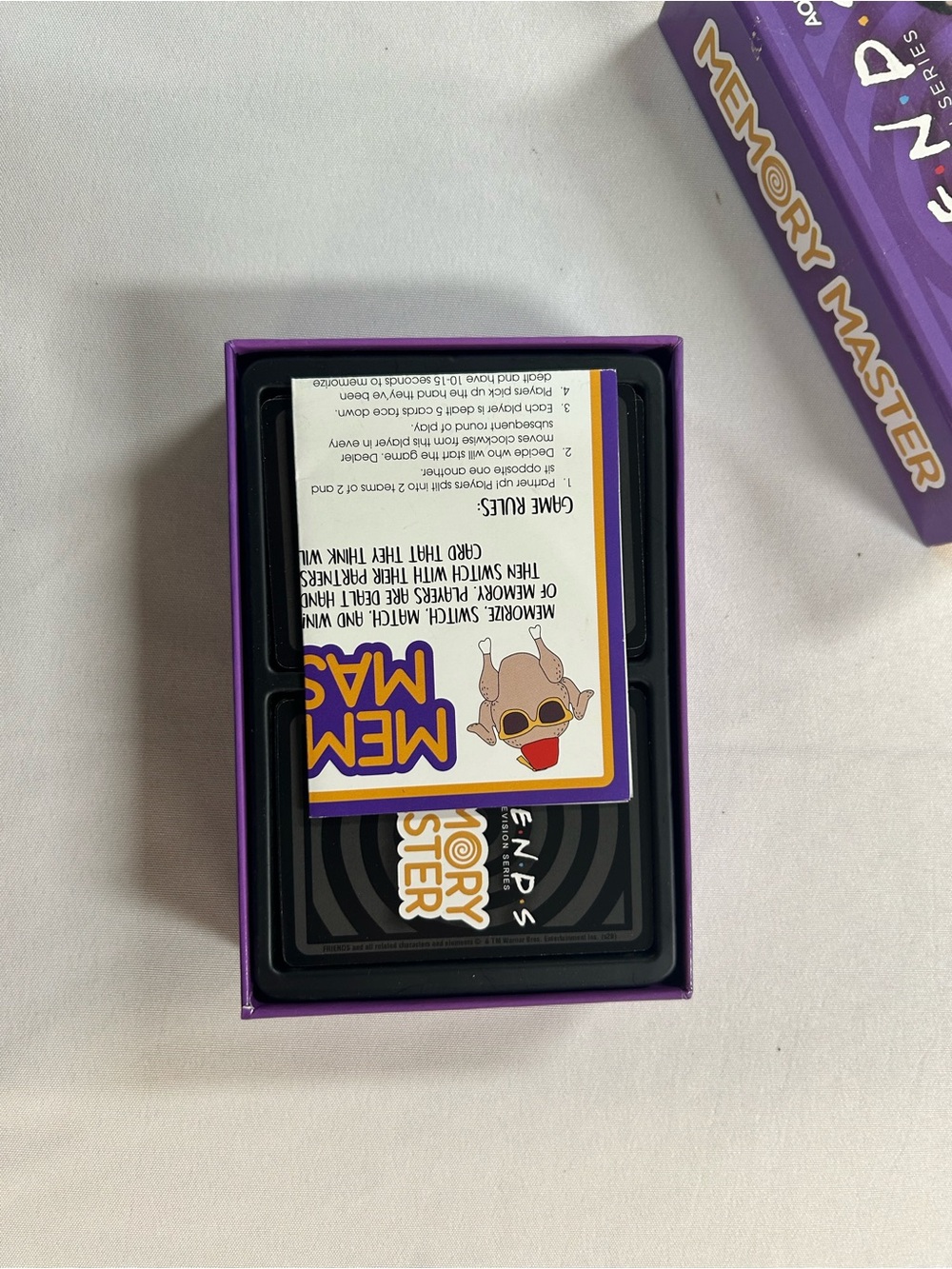 Friends Memory Master Card Game - Purple - Picture 3 of 3